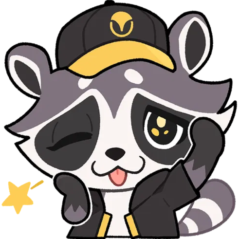 Galactic Baseballer Raccoon