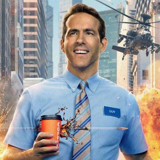 Guy but also my good friend Ryan Reynolds