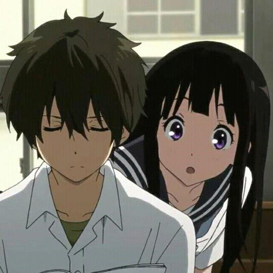 Houtarou Oreki & Eru Chitanda