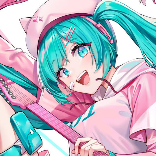 Hatsune Miku from Fortnite